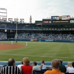 Panoramic photo of the first Braves game I attended at Turner Field